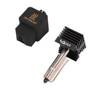 Oumefar Kit Hotend D'imprimante 3D, Buse en Acier trempé à Haute Température, Conception à échange Rapide pour H2D Combo avec Manchon en Silicone (0,8 mm)