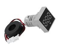 Oumefar Lampe de Courant Numérique Compacte pour une Mesure de Courant Respectueuse de L'environnement dans les Activités de Plein Air (Blanc)