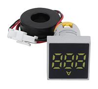 Oumefar Lampe de Courant Numérique Compacte pour une Mesure de Courant Respectueuse de L'environnement dans les Activités de Plein Air (Jaune)