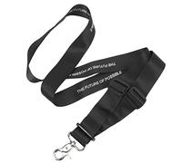 Oumefar Lanière de Télécommande Réglable et Détachable Sangle de Cou Rembourrée Sangle de Lanière de Cou Sangle de Cou de Lanière de Télécommande (Noir)