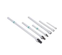 Oumefar Le Jeu de Clés à Molette à Barre F Desserre Efficacement les écrous pour les Travaux de Construction Kit de Clés à Douille en Acier CrV pour L'entretien des Véhicules