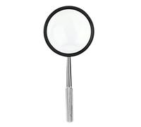 Oumefar Lentille de loupe de Page de loupe Portable 35X avec poignée pour l'identification de Bijoux Personnes âgées Basse Vision réparation de Lecture