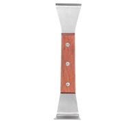 Oumefar Lève Cadre de Ruche , Couteau à désoperculer de Petite Taille avec Manche en Bois 20 cm pour l'extraction du Miel pour Couper Les opercules de Cire