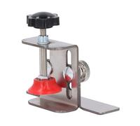 Oumefar Locatrice D'installation de Porte D'armoire en Acier Inoxydable, Gabarit de Montage Réglable 0-36 Mm pour les Portes et les Fronts du Tiroir, Outil de Positionneur de Serrage