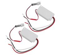 Oumefar Lot de 2 Interrupteurs Marche/arrêt Automatiques Sensibles à la Lumière pour le Contrôle de L'éclairage Public, Conception de Chauffage Micro électrique, Adaptés aux éclairages de Cour