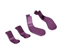 Oumefar Lot de 4 Palettes de Rechange Durables en Acier Inoxydable pour Manette One Series 2, Verrous à Gâchette pour un Tir Plus Rapide, Parfaits pour les Joueurs (Violet)