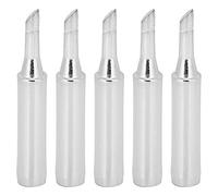 Oumefar Lot de 5 Pointes de Fer à Souder, Tête en Fer à Cheval 900 M T 3C Durable avec 25 000 Joints de Soudure pour Petits Composants électroniques, Circuits Imprimés, Outils de Patch