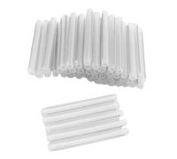 Oumefar Manchons D'épissure de de Fibre Optique 200 Pièces, Protecteurs Thermorétractables avec Broche en Acier Inoxydable, 60x5,6x3,8 Mm, Tube Pré-rétréci PE EVA pour épissage de