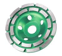 Oumefar Meule Diamantée pour Coupe Lourde 125 Mm | Conception à double rangée, durée de vie plus longue, productivité élevée, adaptée au polissage du béton et du marbre