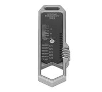 Oumefar Mini clé Réglable en Acier allié, Petite clé Robuste et Durable pour le Travail du Bois dans un Espace étroit