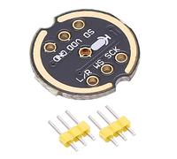 Oumefar Module de Microphone INMP441, Interface Numérique Omnidirectionnelle I2S, Microphone MEMS avec Broches pour L'enregistrement Audio et les Projets électroniques