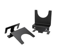 Oumefar Organisateur D'Outils en Métal pour Meuleuse 5 ", Tampon, Polisseuse, clé à Chocs, Installation Facile pour Remorques à Outils, Antirouille