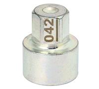 Oumefar Outil de Démontage D'écrou de Roue, clé de Verrouillage de Roue en Métal, Douille Antivol pour Voiture, Séries 1, 3, 5, 6, 7, X1, X2, X3, X4, X5, X6, Z4 (042)