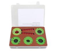Oumefar Outils de Retrait D'ouvreur de Bague de Lunette de Montre Kit de Changement de Verre de Montre Professionnel pour Horlogers Caoutchouc élastique 4 Tailles Différentes 25-42mm
