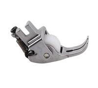 Oumefar Pied presseur réglable avec roues pour machine à coudre en cuir tissu épais (nylon)