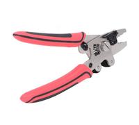 Oumefar Pince à Dénuder la Fibre Optique, Coupe-fil Multifonctionnel à économie D'effort pour les Professionnels, Acier Inoxydable PVC pour les Ingénieurs en Télécommunications