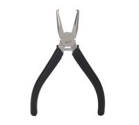 Oumefar Pince Coupante micro-extrémité en Acier chromé Artisanal Fin de 5,2 Pouces, Poignée Ergonomique Enveloppée de Caoutchouc pour Produits électroniques, Cartes IC, Instruments