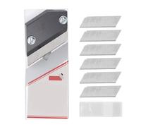 Oumefar Plan de Chanfrein V Type 45 Degrés Outil de Travail du Bois pour la Carte de Gypse en Plâtre Chanfreinage, Alliage en Aluminium Sk5 en Acier Inoxydable 2-9 Mm