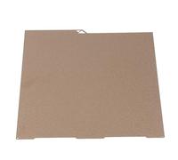 Oumefar Plaque de Construction D'imprimante 3D, Feuille PEI Texturée Double Face 256x268 Mm en Ornée Flexible Amovible de Lit Amovible pour Kobra 3 Pièces D'imprimantes 3D