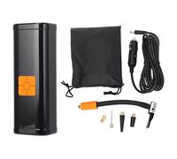 Oumefar Pompe à Air Mini-voiture, DC12V Portable Electric 150PSI Tire Inflateur avec Affichage Numérique LED, Pompe à Pneus électrique Multifonctionnelle pour Roues à Moto