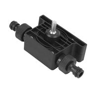 Oumefar Pompe Compacte à électrique Portable avec Connecteur pour Pomper des Perceuses électriques, Durable pour un Usage Domestique, Plastique, Noir (#1)