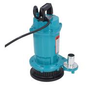 Oumefar Pompe Submersible 450 W, Corps en Alliage D'aluminium Résistant à L'érosion, Débit de 3 ³/h, 2860 Tr/min, Tête de 10 M, Diamètre de Sortie de 1 Po, Pompe à Eau avec Câble de 7 M, (Prise UE
