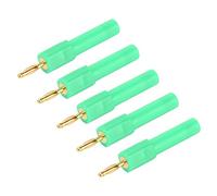 Oumefar Prise Banane de Conversion Courant de Tension de connectivité Efficace pour les Amateurs D'électronique Domestique 5 Pièces Prise en Laiton de 2 Mm à 4 Mm pour les Amateurs D'électronique