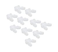 Oumefar Raccords en Plastique Résistants à L'usure pour Joint de Tuyau coudé pour Tube de Pompe, Tube en Silicone, Adaptateur de Connecteur à 90 Degrés en Forme de L 10 Pièces pour Laboratoire (7,9