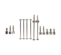 Oumefar RC Vehicle Rotor Shafts, RC Dog Bone Drive Shaft Pièces de Mise à Niveau Compatibles avec WLtoys 144001 1/14 RC Car pour WLtoys 144001 RC Cars Upgrade Parts Accessoires