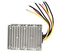 Oumefar Régulateur de Tension CC, Convertisseur élévateur, Module de Transformateur de Puissance Fiable 12V à 24V 20A pour Lumières LED, Pompes à Eau et Moteurs