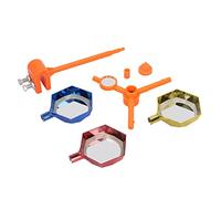 Oumefar Répulsif à Vent Rotatif Clignotant à 360 ° pour Dissuasion des Oiseaux, pour Verger, Aéroport, ABS, Assemblage Facile