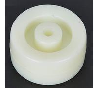 Oumefar Roue à Roulettes Ronde en Nylon de 2 Pouces, Résistante à L'usure, pour Produit Assorti, 10 Pièces pour L'amélioration de L'