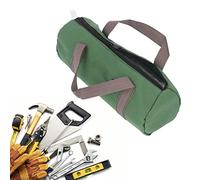 Oumefar Sac à Outils à Large Ouverture, Sac de Transport D'outils en Toile Imperméable de Grande capacité pour les Réparateurs de Véhicules, les Charpentiers et les Techniciens (L)