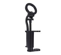 Oumefar Support de Téléphone Magnétique pour Guitare avec Pince Réglable | Construction ABS Solide, Compatible avec les Guitares de 2,2 à 4,1 Pouces, Idéale pour les Partitions ou le Streaming