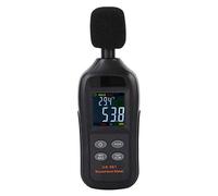 Oumefar Testeur de bruit numérique avec fonction de maintien des données, compteur de décibels portable pour analyseur de fréquence de 35 dB à 135 dB