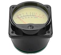 Oumefar Tube D'amplificateur de Puissance de Haute Précision VU Meter avec Rétro-éclairage pour Indicateur de Niveau Audio, adapté aux équipements de Haut-parleurs D'amplificateur (TS-45-Y DC500UA)