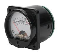 Oumefar Tube D'amplificateur de Puissance de Haute Précision VU Meter avec Rétro-éclairage pour Indicateur de Niveau Audio, adapté aux équipements de Haut-parleurs D'amplificateur (TS-45-W DC500UA)