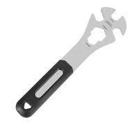 Oumers Vélo Clé à Pédale, Clé à Pédale de Vélo avec Poignée Extra Longue e 15mm pour Vélo, Portable Outil de Démontage de Pédale 9/16, Trou Hexagonal 16mm/24mm