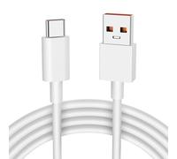 Oumida 120W Cable USB C (Compatible avec 33W/67W) Pour Xiaomi Redmi Note 14/13/12/11s/11/13 Pro/8 9 Pro 9T; Xiaomi mi 13/14/12T/11T Pro/11 Lite/10T/10/12, POCO X6/X5/C65/M5/X4 (2m)