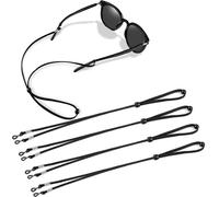 Oumida 4 Pieces Eyeglasses Cord Set, Cordon universel ajustable pour lunettes de soleil, Sport Cordon pour lunettes pour femmes hommes enfants