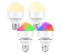 Oumida Ampoule Rechargeable Chargeur magnétique sans fil et USB C avec Telecommande, E27 LED Ampoule à batterie amovible 3W 2000mAh pour lampes de table, lampes d'extérieur (4)