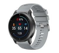 Oumida Bracelet pour Garmin Forerunner 255 / Forerunner 255 Music, 22 mm en silicone Quick Release, bracelet de rechange classique original pour Garmin Venu 3/Venu 2