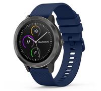 Oumida Bracelet pour Garmin Vivoactive 3 / Vivoactive 3 Music, Remplacement Libération Rapide, Silicone Bracelet Compatible avec Garmin Venu/Venu sq, Bleu foncé