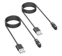 Oumida Chargeur Pour YAMAY SW022,AGPTEK LW11, Câble de charge USB portable rapide pour Ticwatch GTX,Haylou LS05, Magnétique Chargeur Montre Connectée 100cm (2 Pins 4mm)
