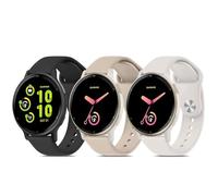 Oumida Lot de 3 bracelets de rechange pour Garmin Vivoactive 5 / Garmin Venu 2 Plus / Venu Sq / Venu Sq 2 / Venu Sq 2 Music/Vivomove Sport/Vivomove Trend - Étanche - 20 mm