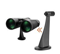 Oumij1 Support de Trépied Binoculaire Universel - Support d'Adaptateur en Métal - Support de Fixation - Connexion Stable Et Mains Libres - Adaptateur de Trépied pour Télescope Binoculaire (Noir)