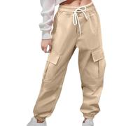 OUMSHBI Jogging Enfant Garcon Enfant Pantalon Jambe Droite Baggy Sweatpants Uniforme Scolaire avec Poches Taille Haute Élastique Bas De Jogging Pantalons Enfant Training Gym Garçon Jogger Pants