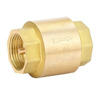 Oumuik Clapet anti-retour 3/4 pouce,Clapet Anti-Retour Vertical en Laiton,Pour pompes, puits, machines à laver, jardins, etc
