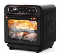 OUNIN 12L Four Multifonction, Four Vapeur 8 en 1 avec Four Fonction Pain, Cuisson Double Étage, Circulation d'air Chaud 360°, 1100W, Poulet Rôti, Gigot, Pain, Viandes et Légumes Cuits à la Vapeur