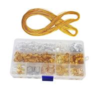 OUNONA 1 ensemble Accessoires de Dreadlocks et Barbe Perles pour Bijoux pour Tresses Décorations Polyvalentes pour Cheveux et Barbe